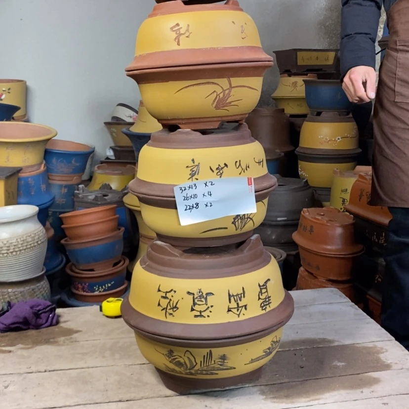 【闪购商品】紫砂花盆