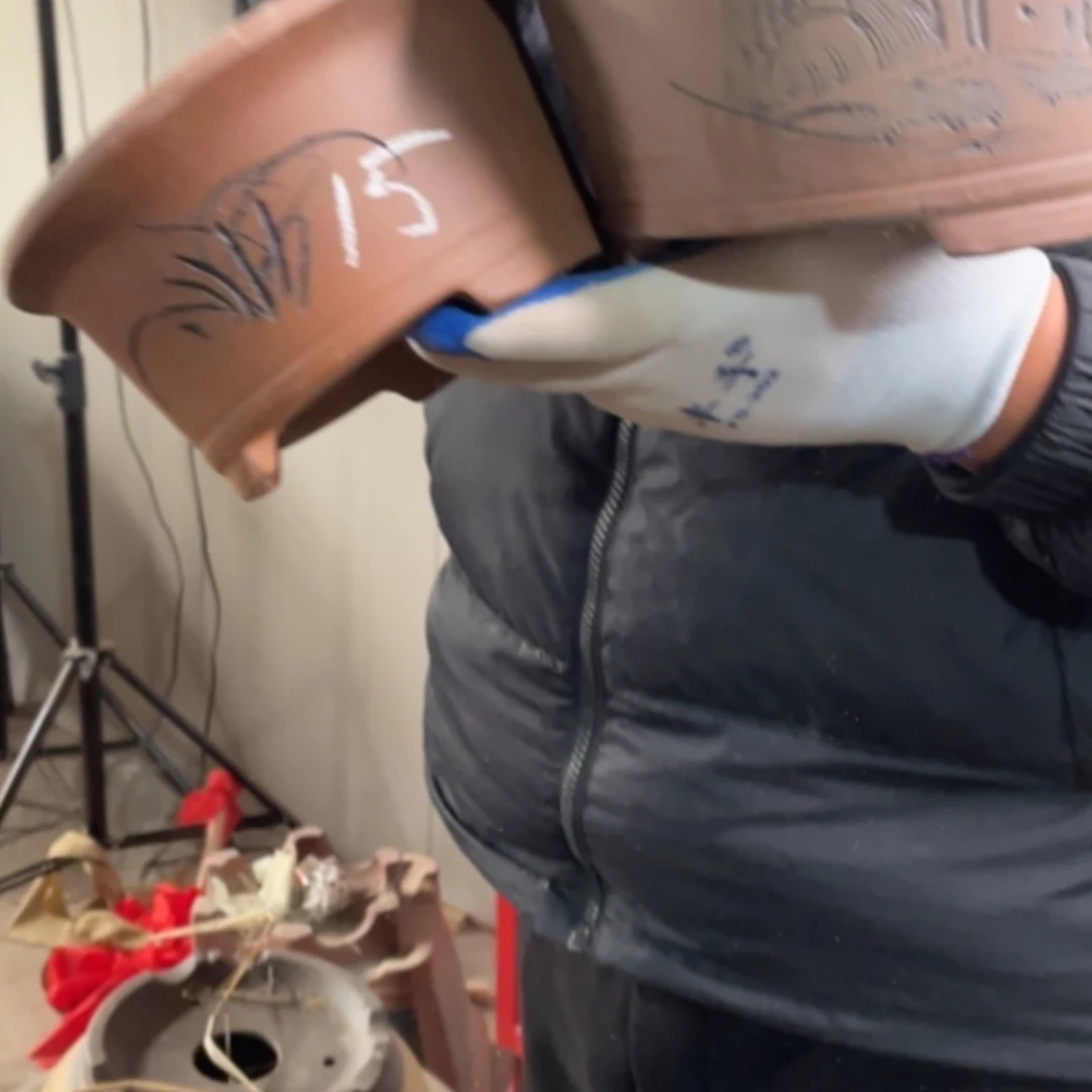 【闪购商品】紫砂花盆