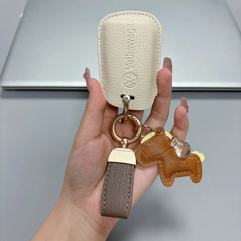 适用大众钥匙套速腾迈腾帕萨特CC宝来途岳polo朗逸车途观L探歌扣