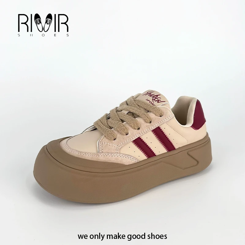 【踏秋】RllR2024秋季新款厚底小众设计感休闲百搭运动德训鞋