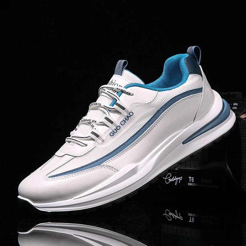 夏季运动鞋ins时尚男鞋网面透气休闲鞋青少年百搭跑步鞋男士潮鞋