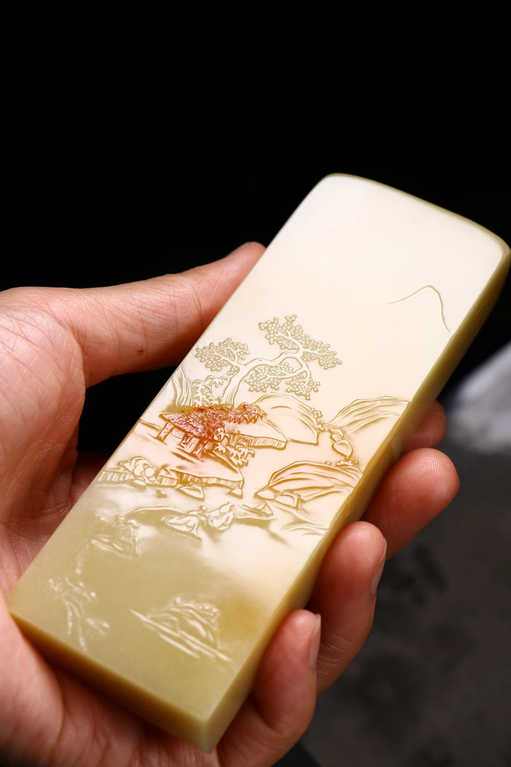 寿山石汶洋石省大师作品收藏级