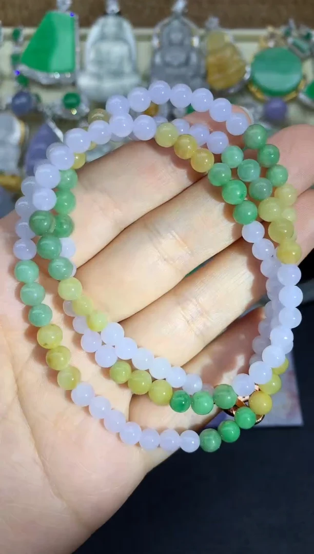 【闪购商品】翡翠手链未镶嵌317中国好珍宝·1