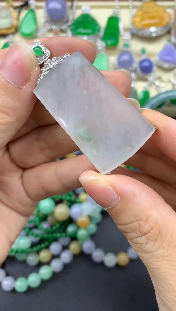 【闪购商品】翡翠颈饰18K金镶嵌434-中国好珍宝