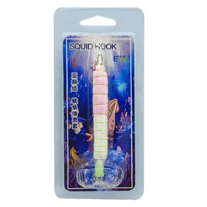 三代土炮吹筒钩亚麻纸正版红头鱿鱼信息吹筒神器底钩强夜光鱿鱼钩