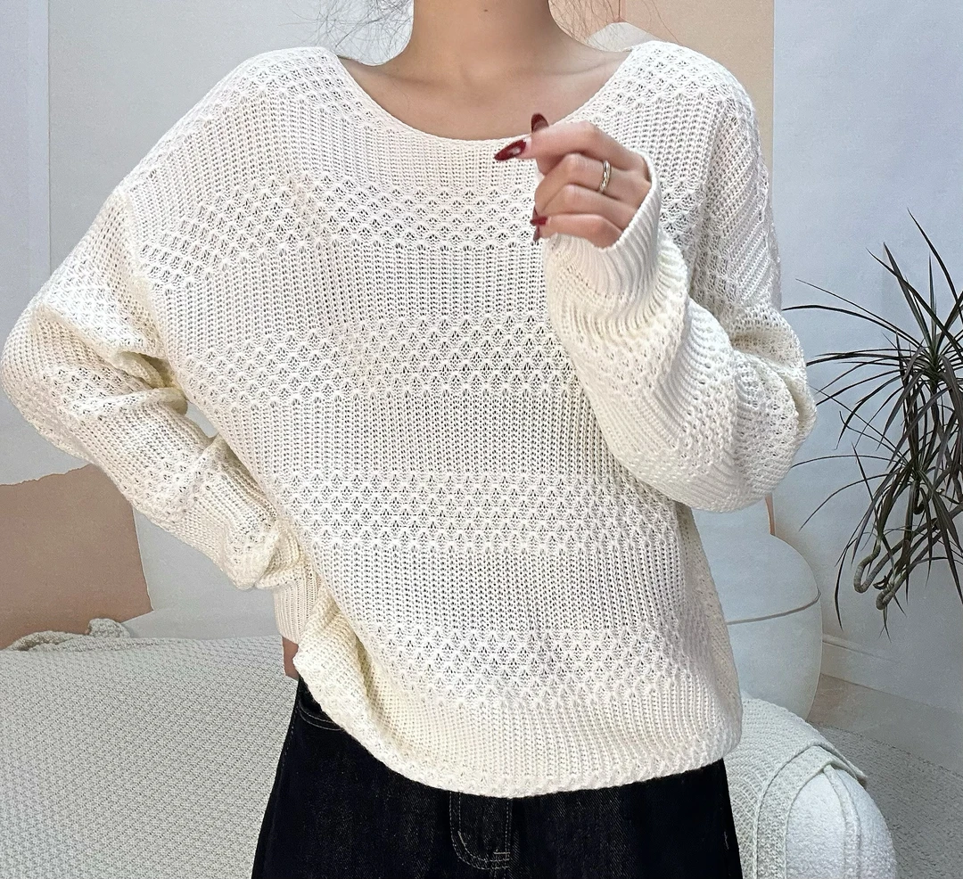 2025年新款慵懒风针织羊·毛开衫女加衣1414