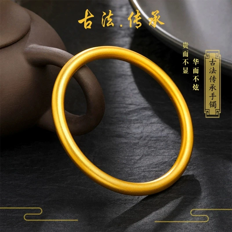 OULLEN 铜合金手镯 设计师款不掉色两世欢手链百搭小众闺蜜饰品