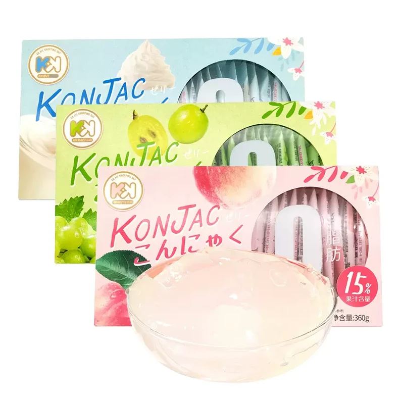 超友味 蒟蒻果冻解馋布丁0脂肪可吸魔芋 低脂零食360g