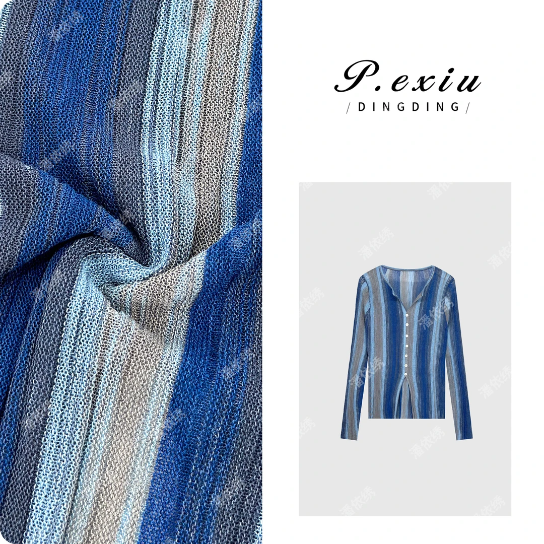 PanYiXiu/潘依绣【原创源头】夏季人丝段染高级针织上衣 ZZ0522