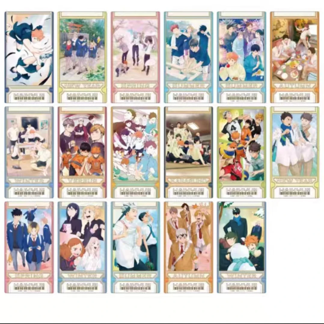 【烧包拆卡】排球少年 日历同柄 门票票 根透卡收藏卡 周边