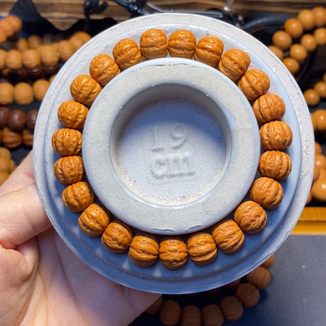 【闪购商品】猴头核桃手串小八棱11➕