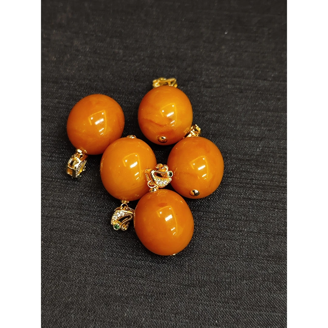 925枣珠形蜜蜡17m（多样性单个发货）