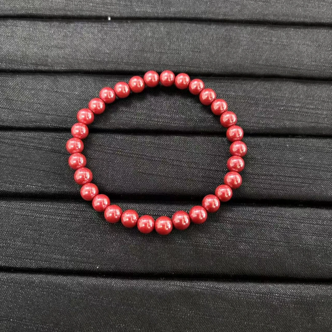 含辰砂工艺品帝王砂手串6m*多样性单个发货