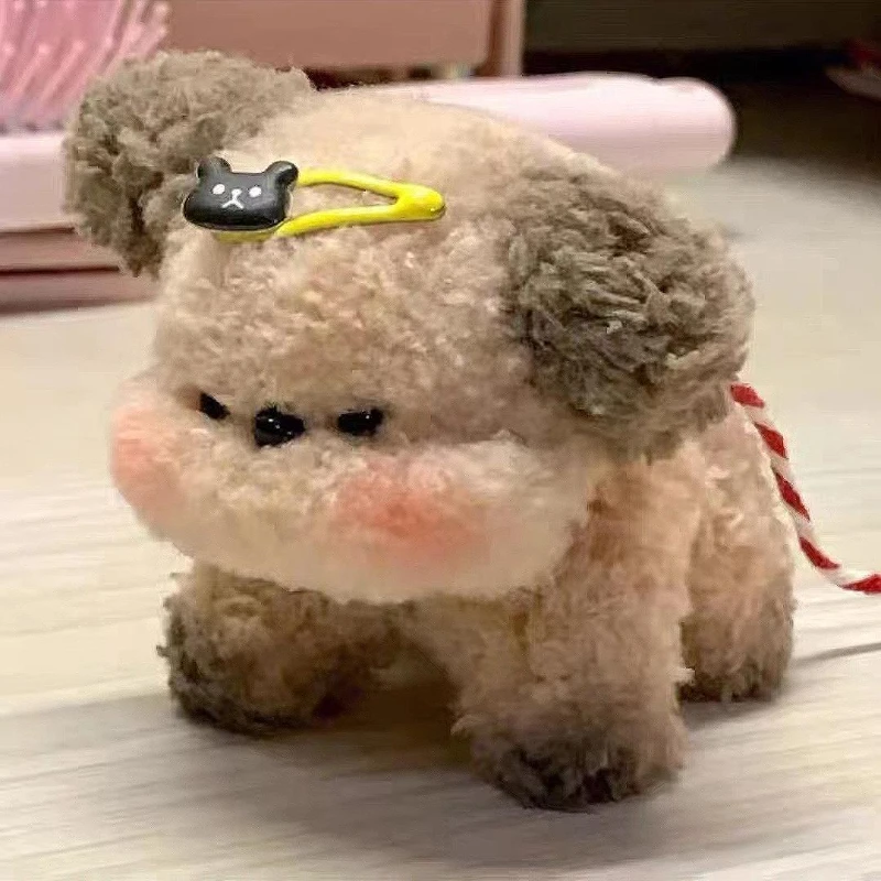 小红书同款15mm超粗羊毛扭扭棒小狗diy材料手作礼物520礼物