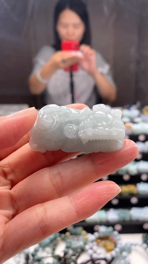 【闪购商品】翡翠颈饰未镶嵌霸王貔貅吊坠