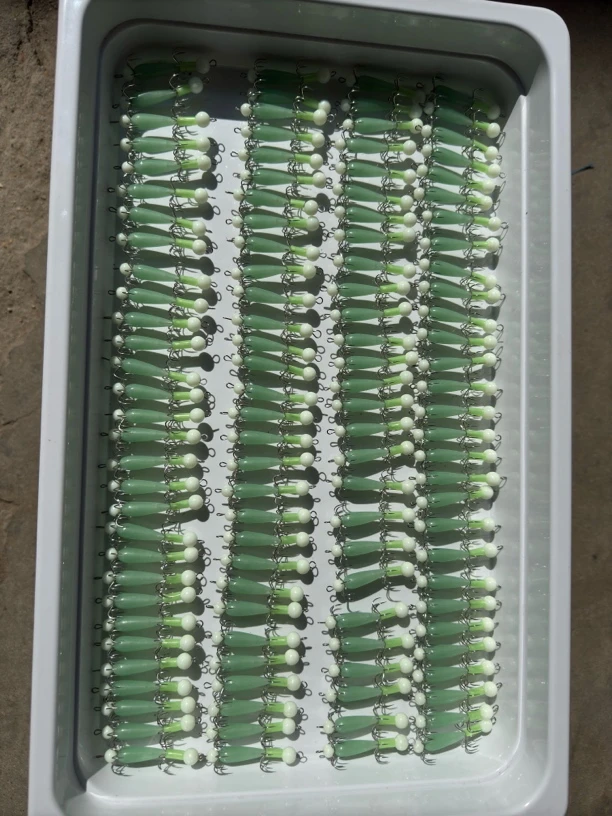 2025款超夜光双八爪不锈钢八带副钩,软钩。