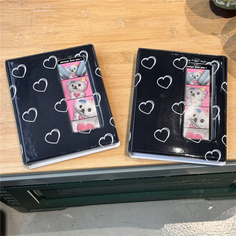 ins小众3寸塑封3.5寸4寸6寸卡册拍立得相册爱豆小卡明信片收纳册