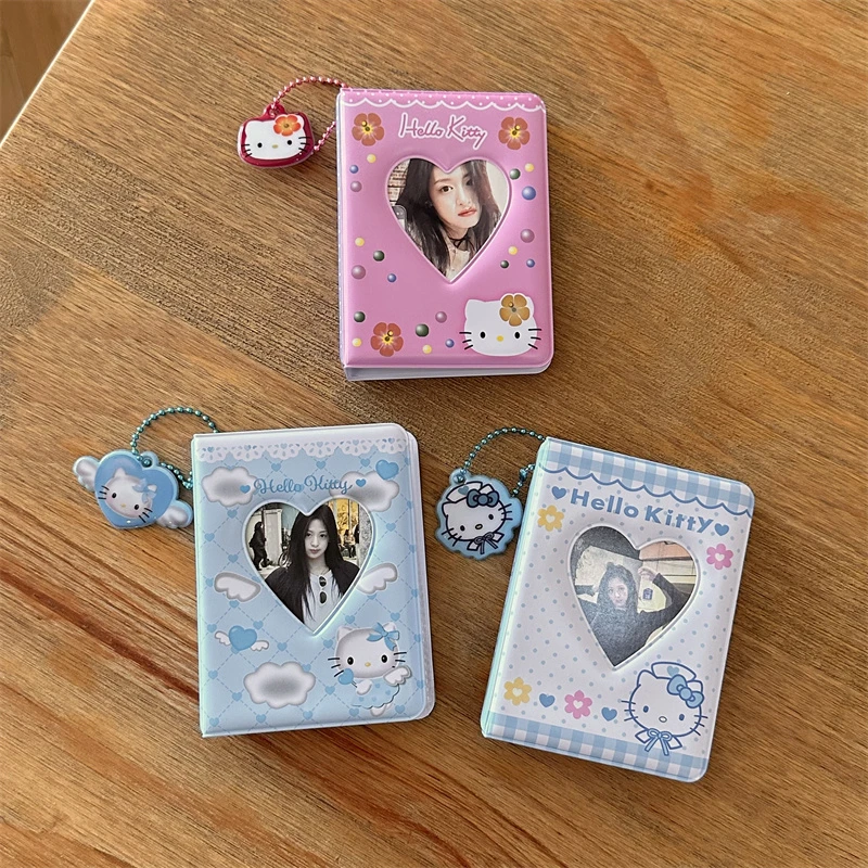 Hello Kitty3寸小卡一宫格收纳册挂件拍立得相册小马宝莉三寸卡册