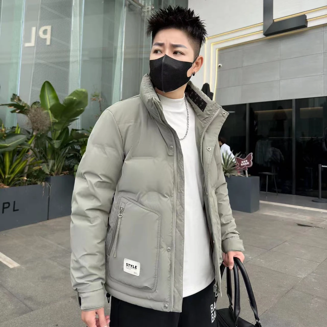 777男士百搭立领冬季外套