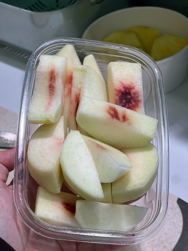 金秋蜜桃切盒300克