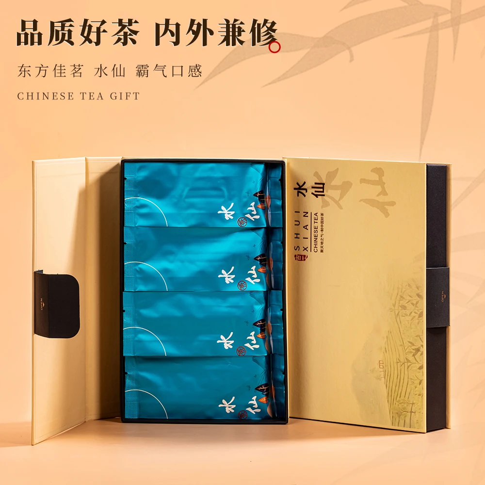 ZM福建高山乌龙茶水仙茶叶浓香型独立袋包8泡盒装60克品鉴茶