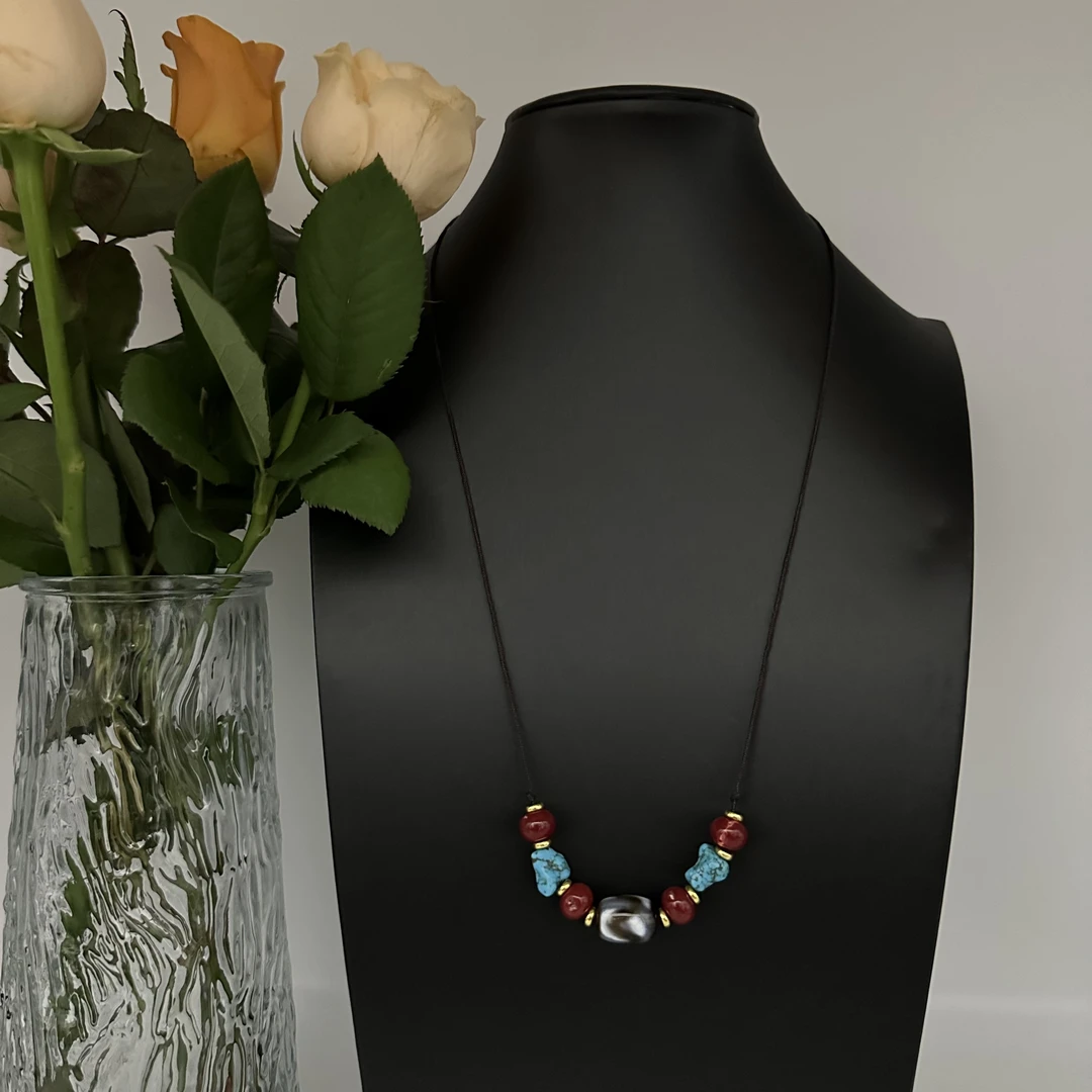 藏族饰品挂件藏族舞配饰颈饰藏族首饰不掉色