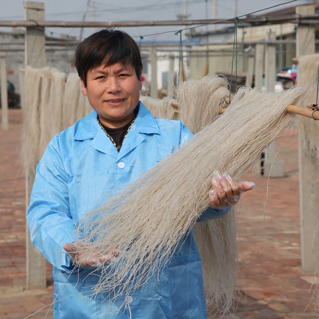 顺旭润纯红薯粉条粉皮 自然晾晒 农家成品营养 红薯粉条老字号