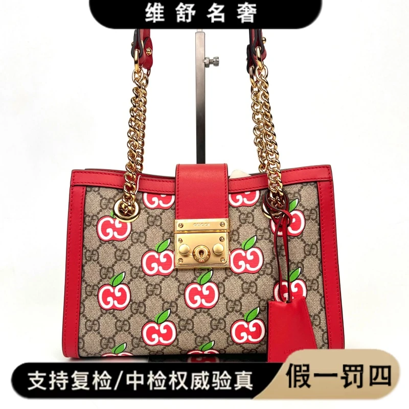 99新 GUCCI/古驰 维舒/99新/Gucci Pandlock限量单肩包/18945896
