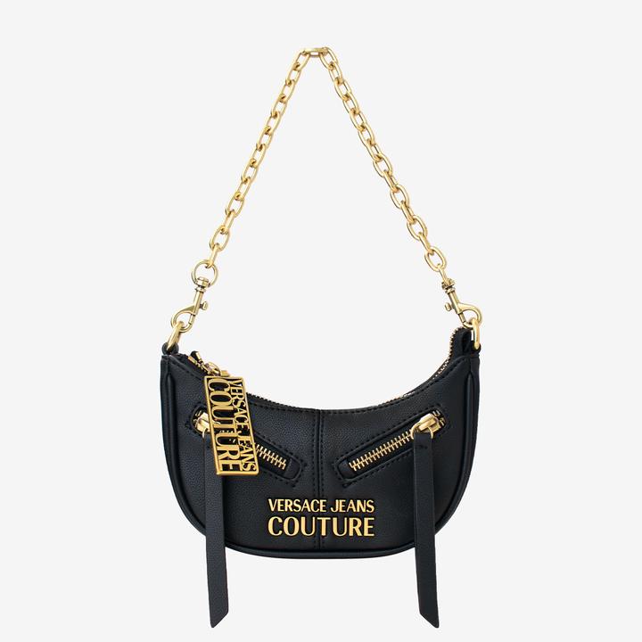 [精致迷你款]范思哲/VJC春夏季金属品牌LOGO女式单肩腋下包