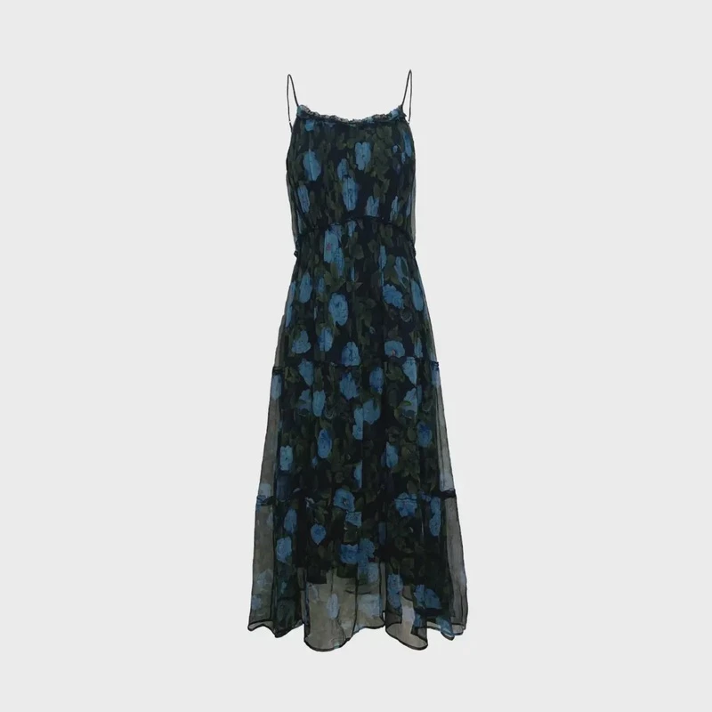 【2024-文文】重磅真丝女装吊带连衣裙组合连接Y24C9142