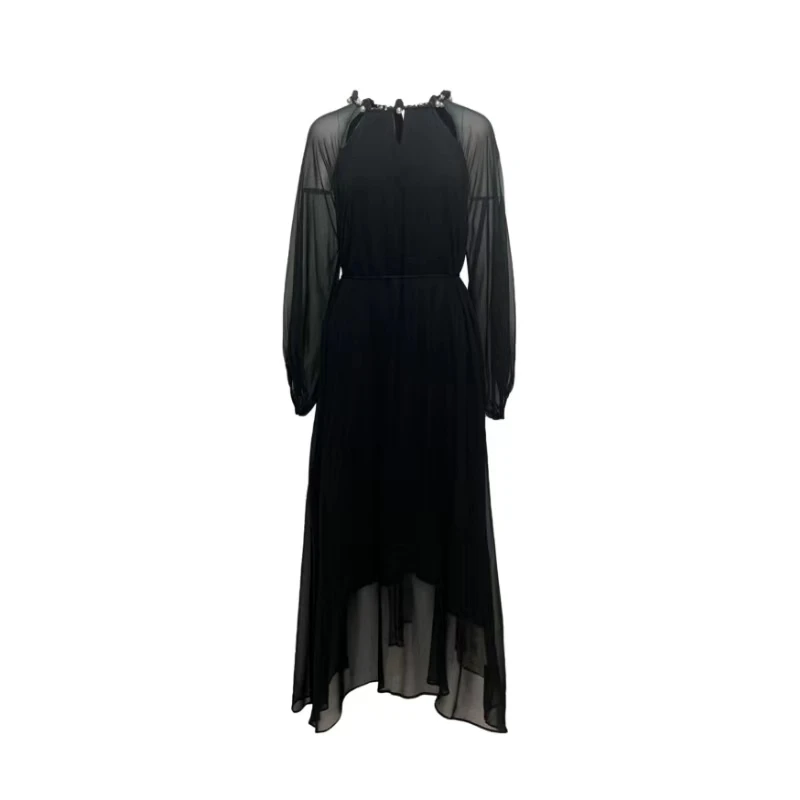 【2025-文文】重磅100桑蚕丝连衣裙Y24-71