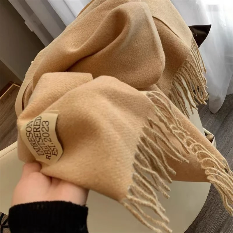 98-42   百搭秋冬新款保暖双面围巾