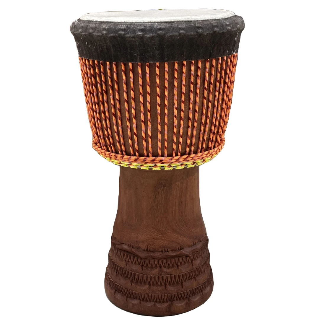 13寸林克木翻皮鼓专业演奏鼓非洲鼓进口实木羊皮款