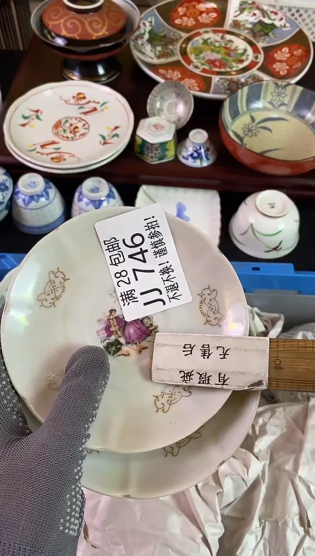 【闪购商品】新骨瓷瓷片JJ 746*2