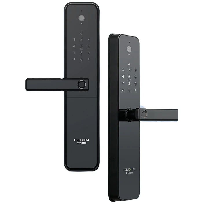 wonly/王力指纹密码安全智能摄像头防撬可视猫眼电子门锁xc200