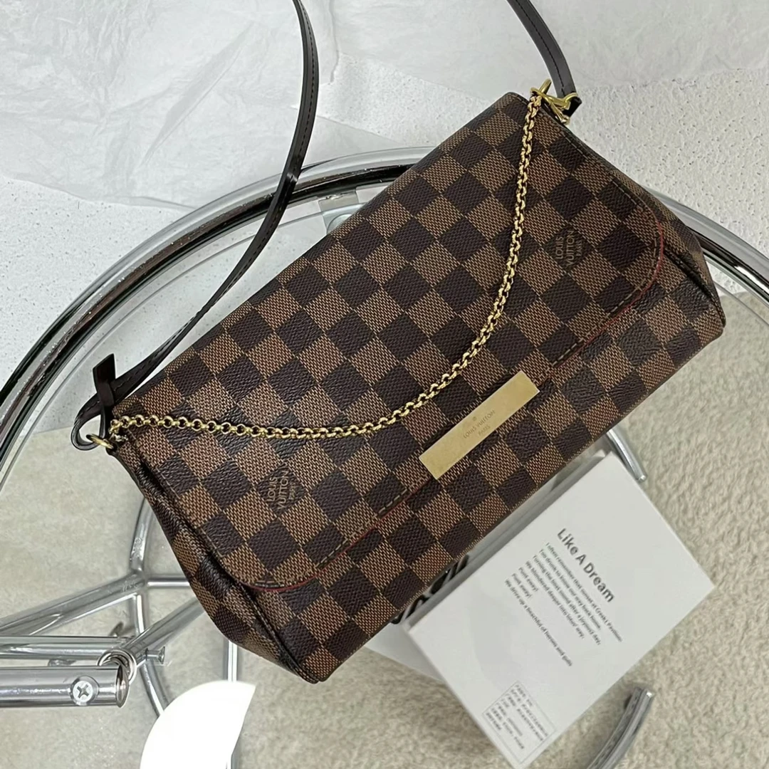 95新 LouisVuitton/路易威登 LV/小号棋盘格挚爱/2169
