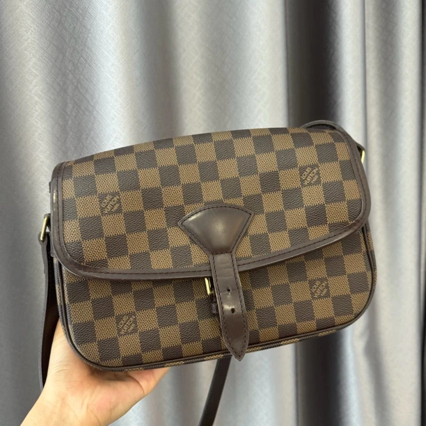 95新 LouisVuitton/路易威登 LV/棋盘格邮差斜挎包/2601