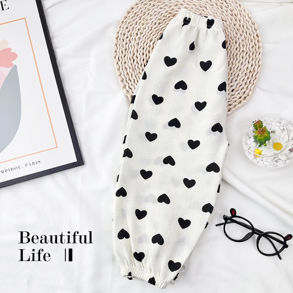 夏季A类新款泡泡纱舒适透气清凉速干防蚊裤男女宝宝轻薄百搭裤