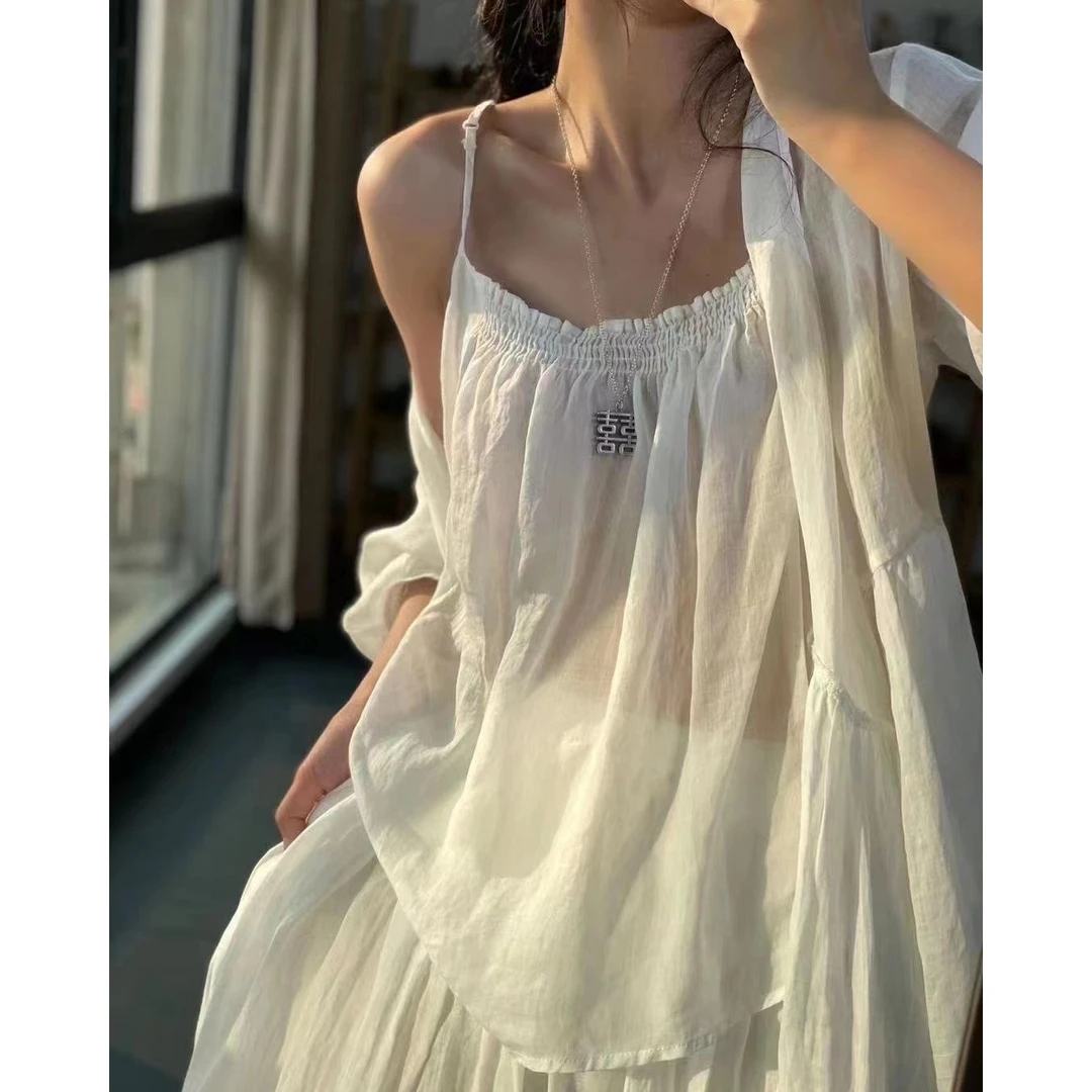 ( 1-100)多款宽松连衣裙仙气法式纯欲【百种集合】