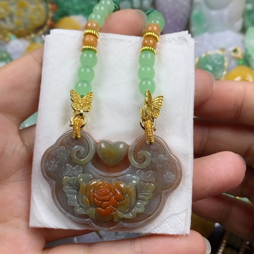 【闪购商品】翡翠颈饰未镶嵌