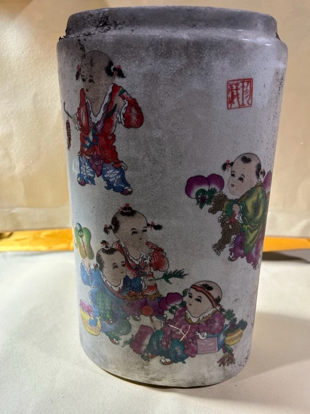 114景德镇陶瓷花瓶一个
