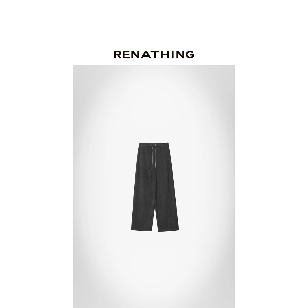 【RENATHING】软糯垂感直筒休闲裤