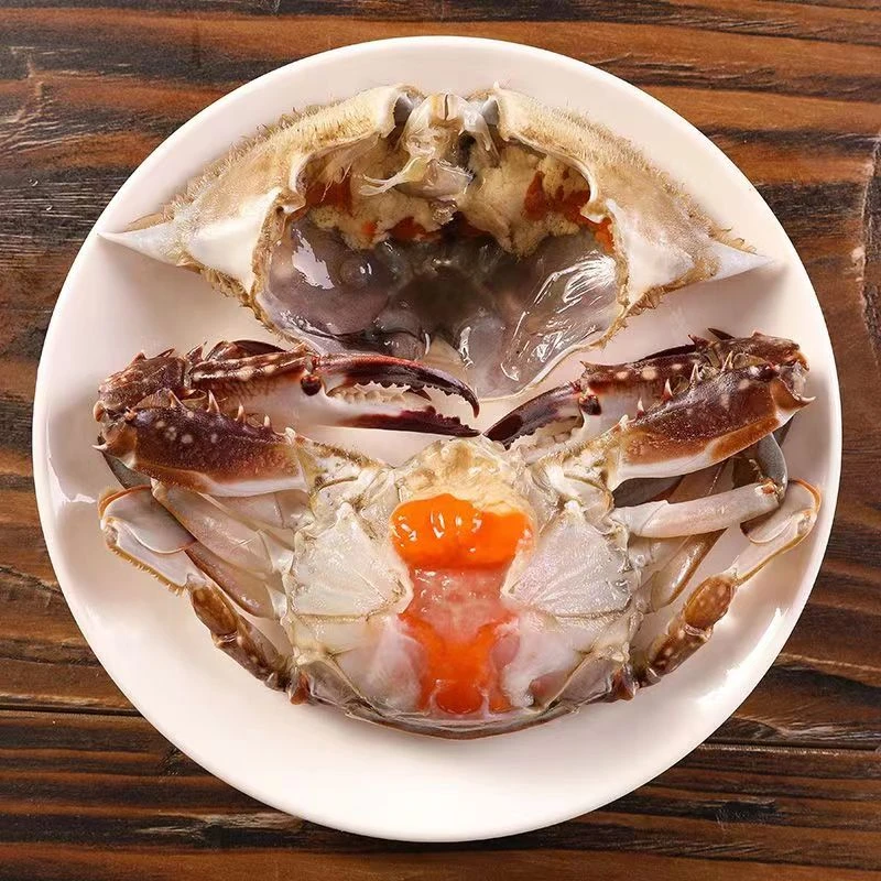 【食鲜记】舟山野生海捕新鲜生腌淡红膏呛蟹2-3两/只（不可蒸煮）