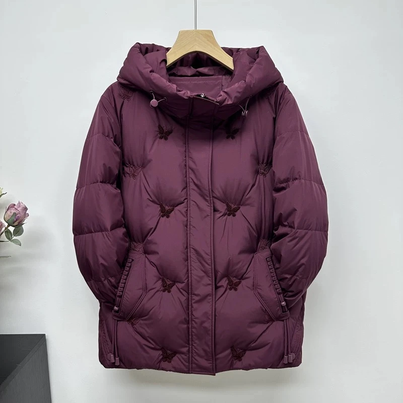 时尚短款立领羽绒服