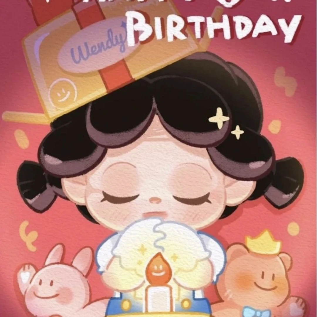 （小瓜-拆盒）F Wendy 今日小确幸系列潮玩盲盒手办摆件