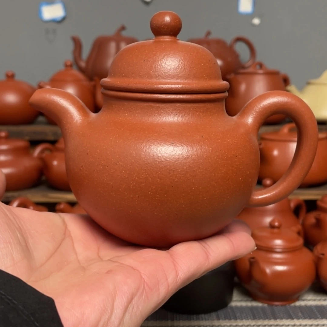 【闪购商品】紫砂茶壶掇球280容量