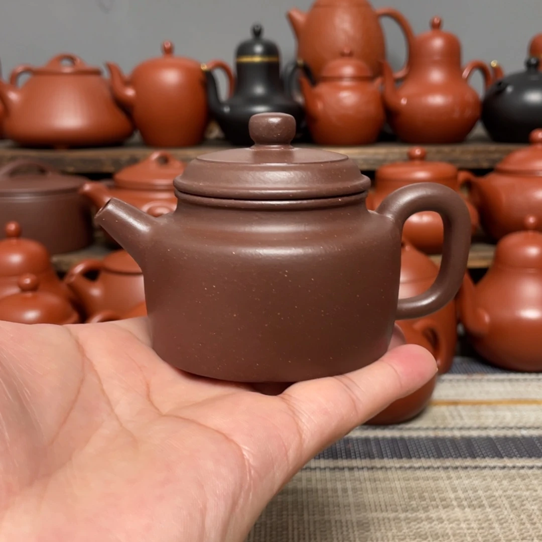 德钟-原矿底槽清-全手工紫砂壶-孤品处理 下单前咨询客服