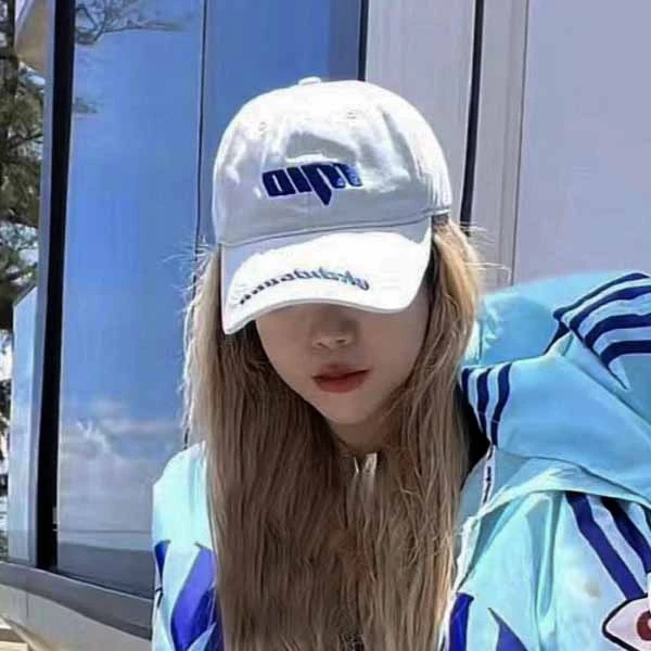 【小慧专属】ins风潮流街头时尚遮阳休闲刺绣MIO原创男女棒球帽