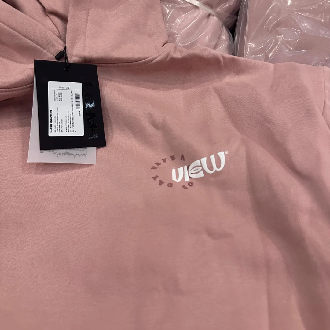 桀骜加绒发泡印花连帽卫衣