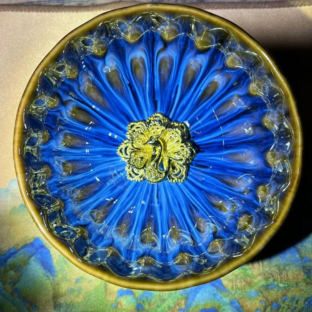 【闪购商品】深海金凤凰 茶器 茶杯 主人杯 B（无礼盒）